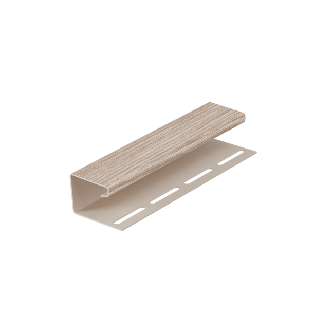 j-профиль 16 мм, орех - 1