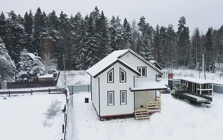 Угол желоба 135˚ LUX, пломбир - 89
